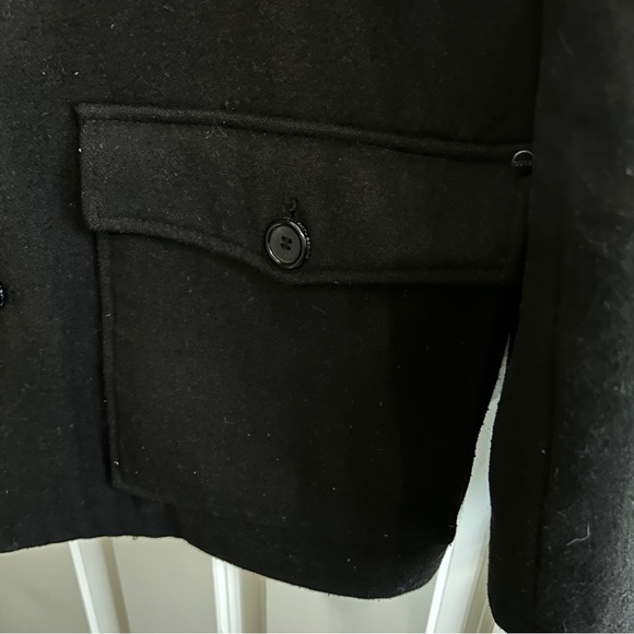 GUC Guess size M wool military inspired coat. Fully lined. Love the details! - Picture 4 of 8